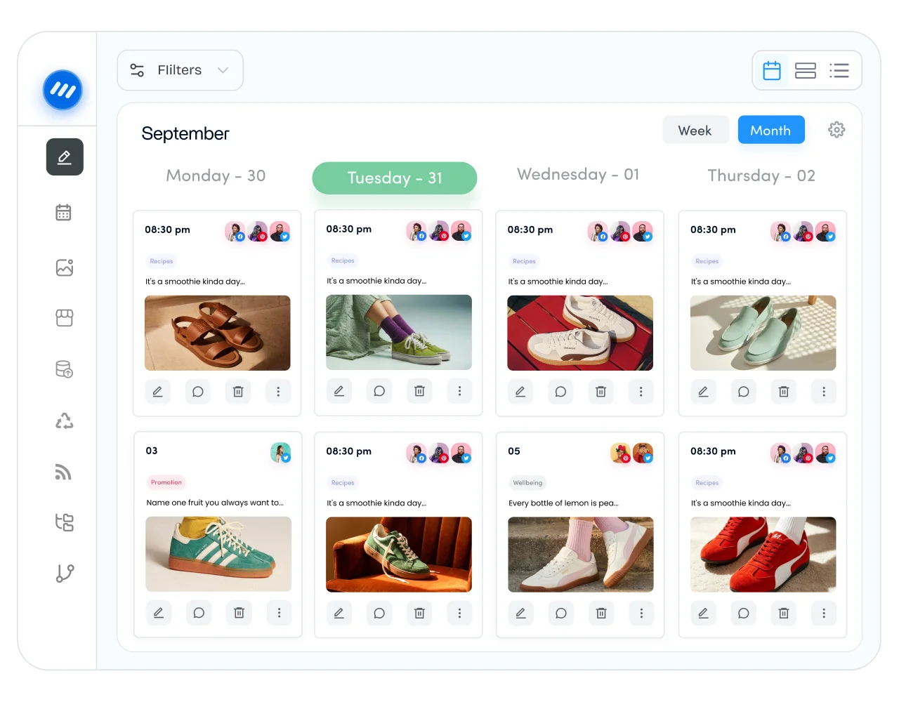 Enterprise social media management software