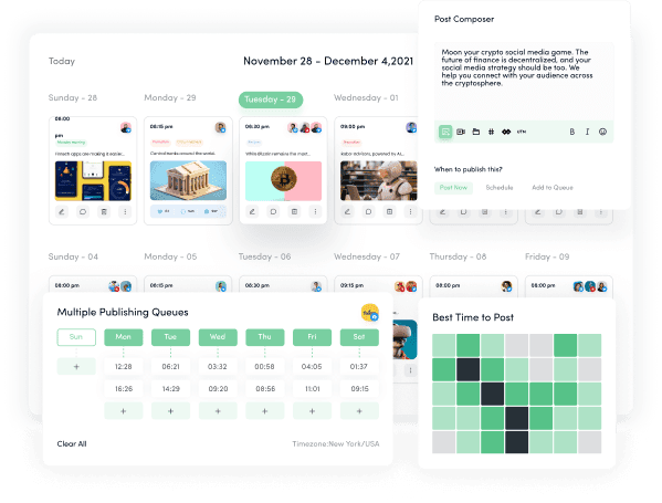Social media calendar