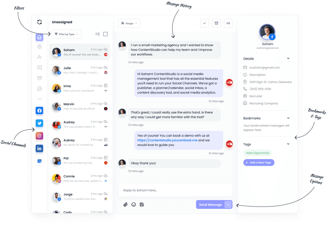Discover content - Hootsuite alternative