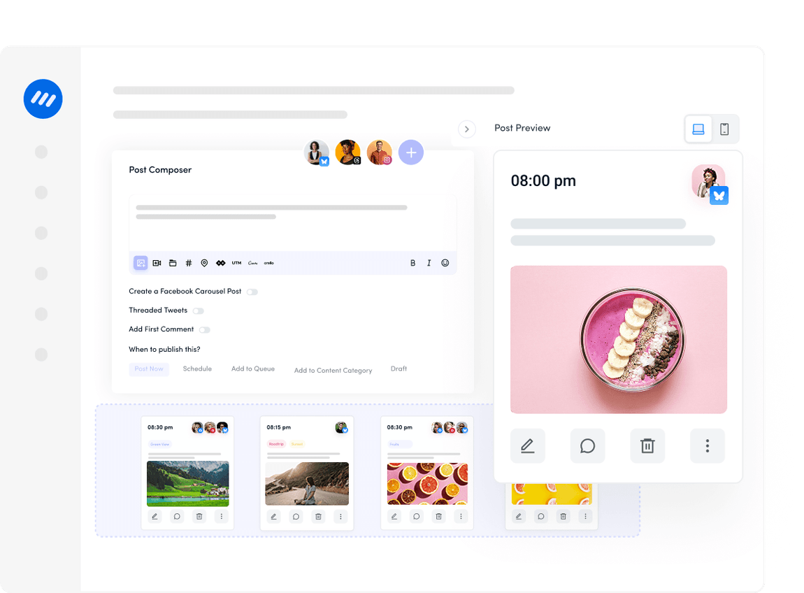 Ensure perfection with real-time Bluesky post preview
