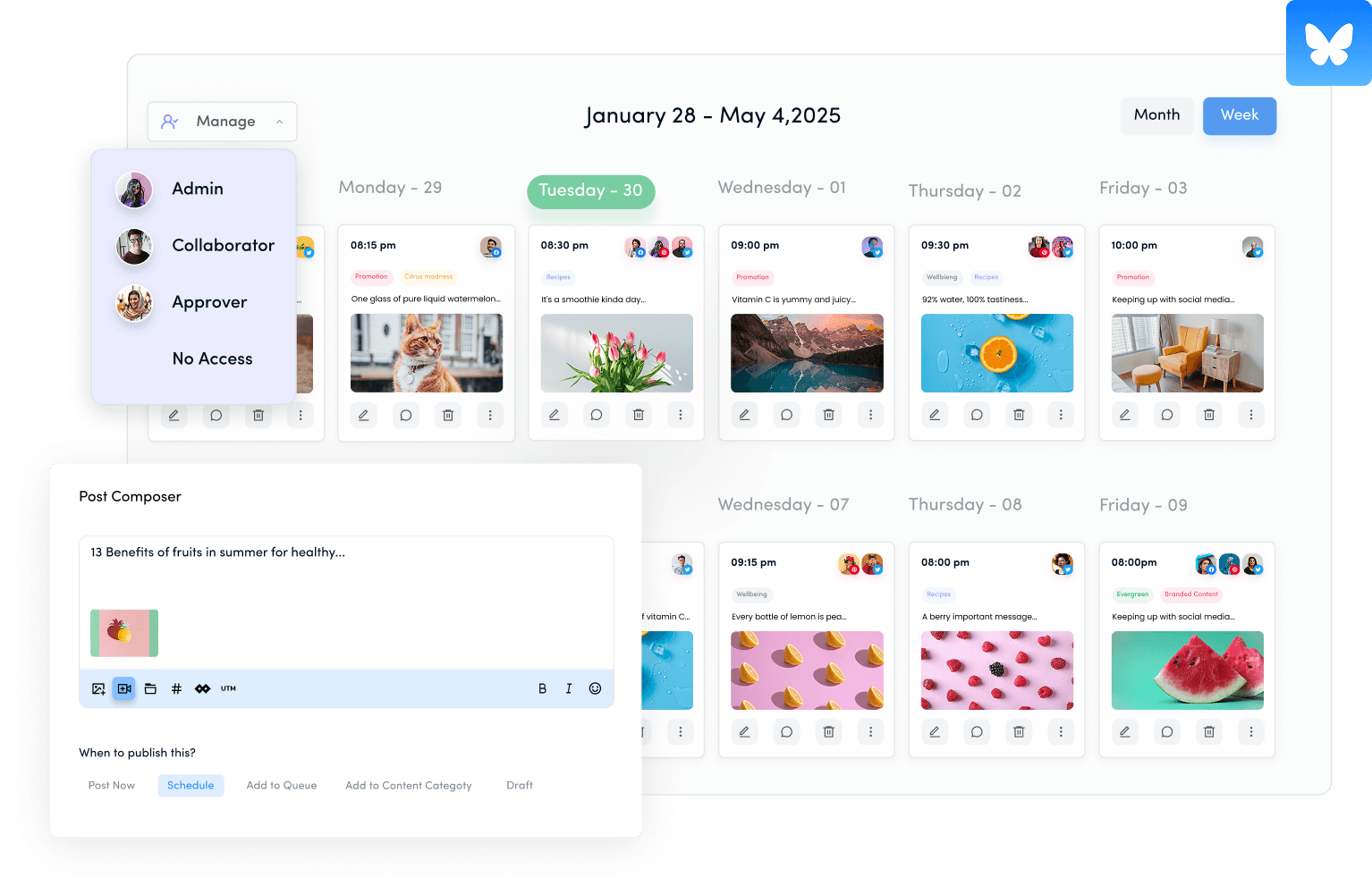 Organize your Bluesky content with smart content categories