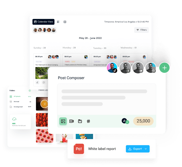 Streamlined content planning and reporting