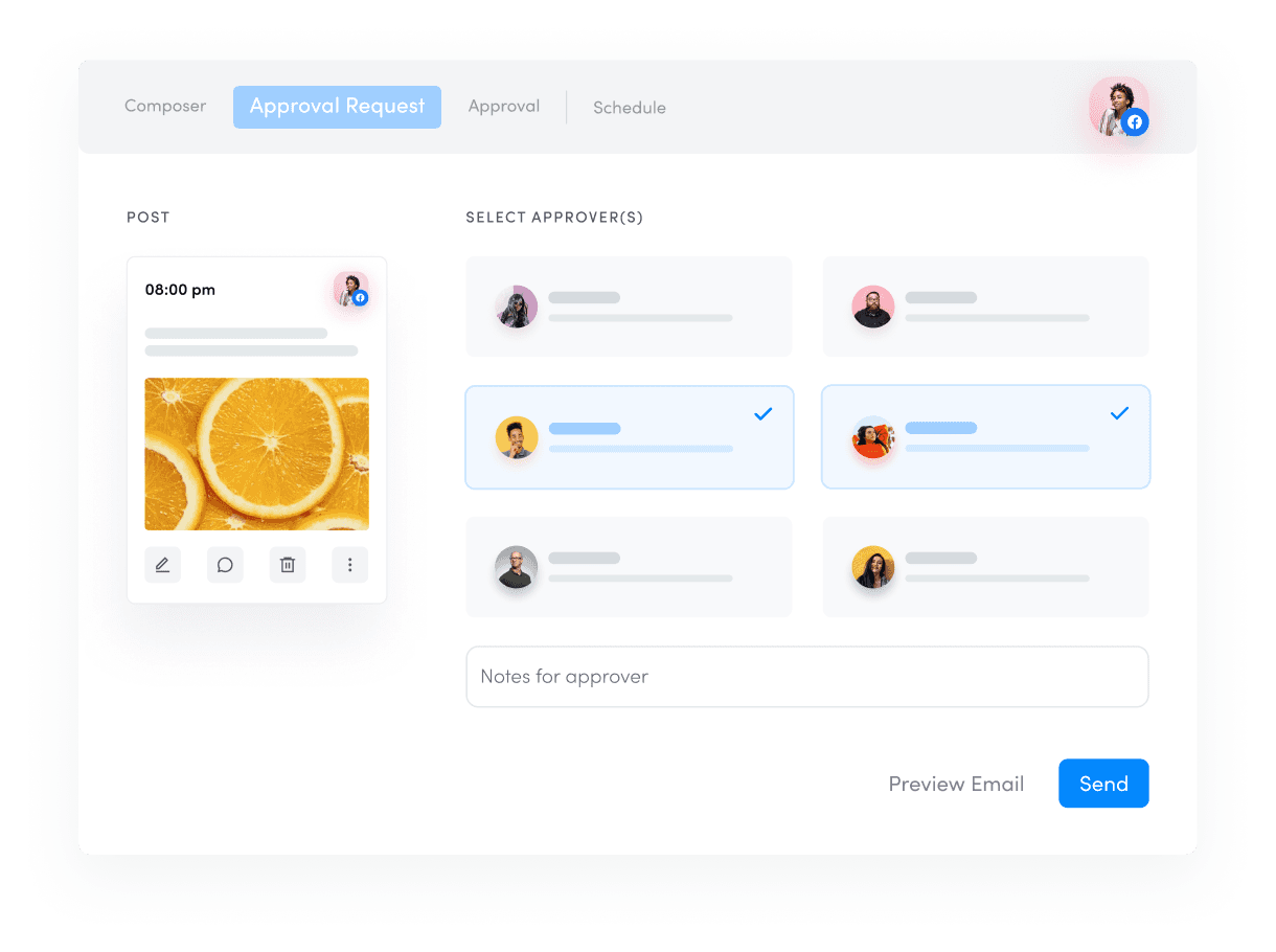 approval workflow - social media approval workflow