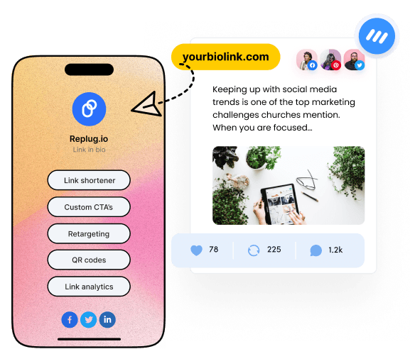ContentStudio + Replug = The perfect duo for social media marketing