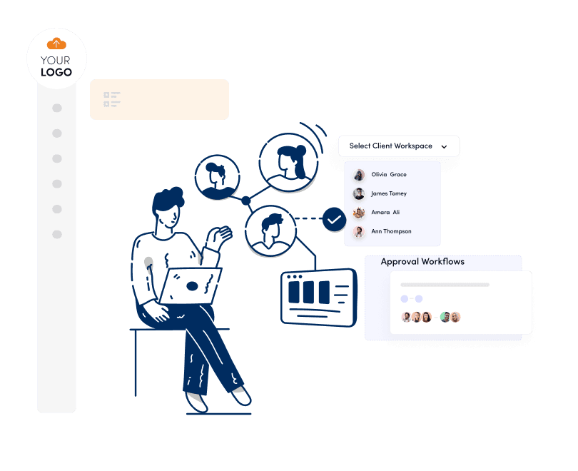 Strengthen client collaboration in dedicated workspaces