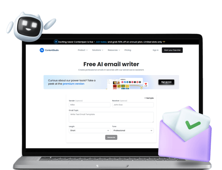 AI email writer