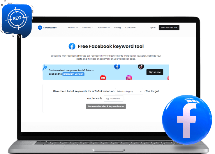 Facebook keyword tool