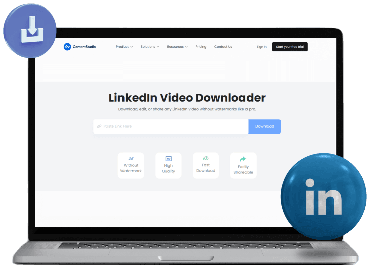 LinkedIn video downloader