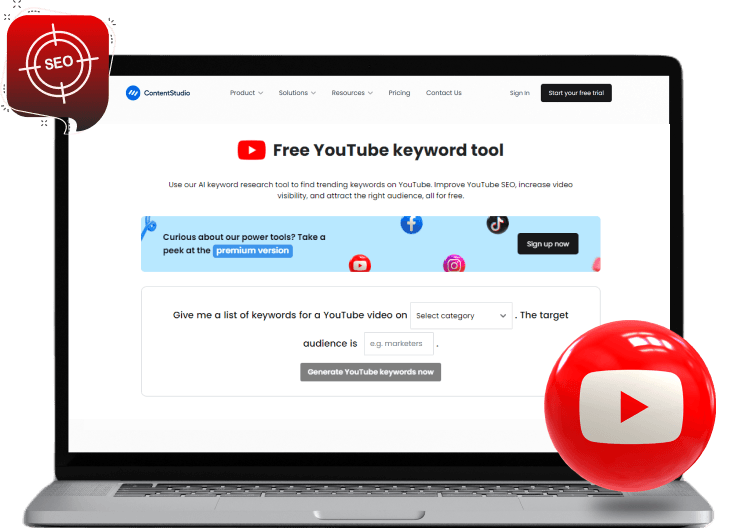 YouTube keyword tool