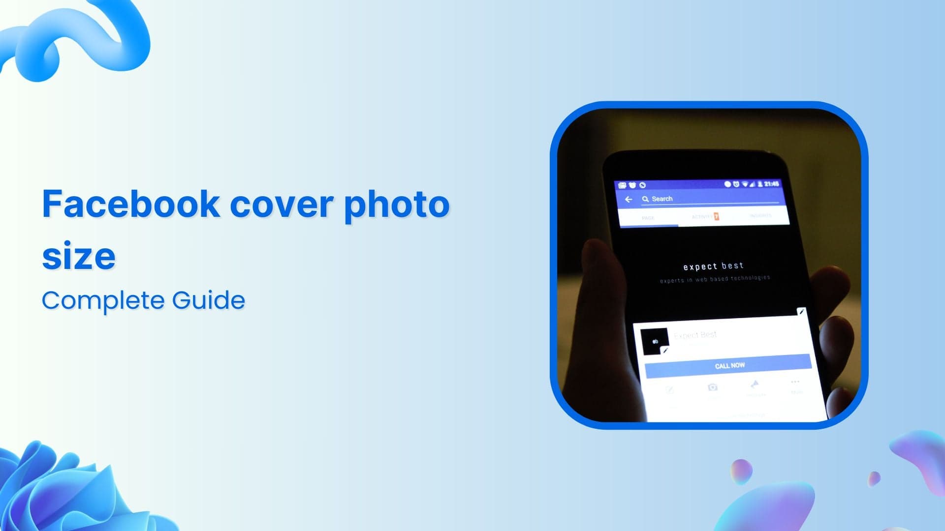 Facebook cover photo size: The complete 2025 guide