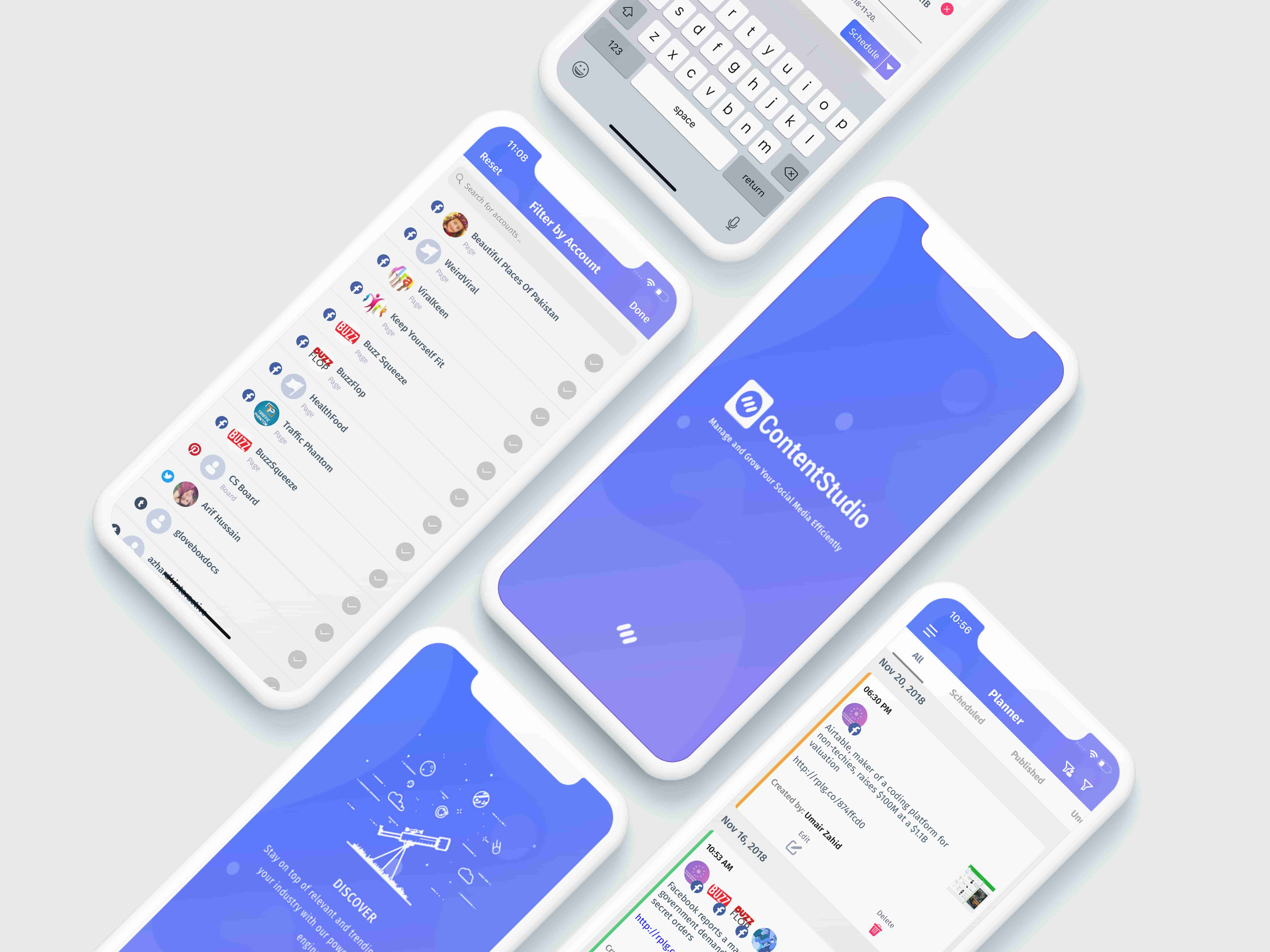 contentstudio for IOS