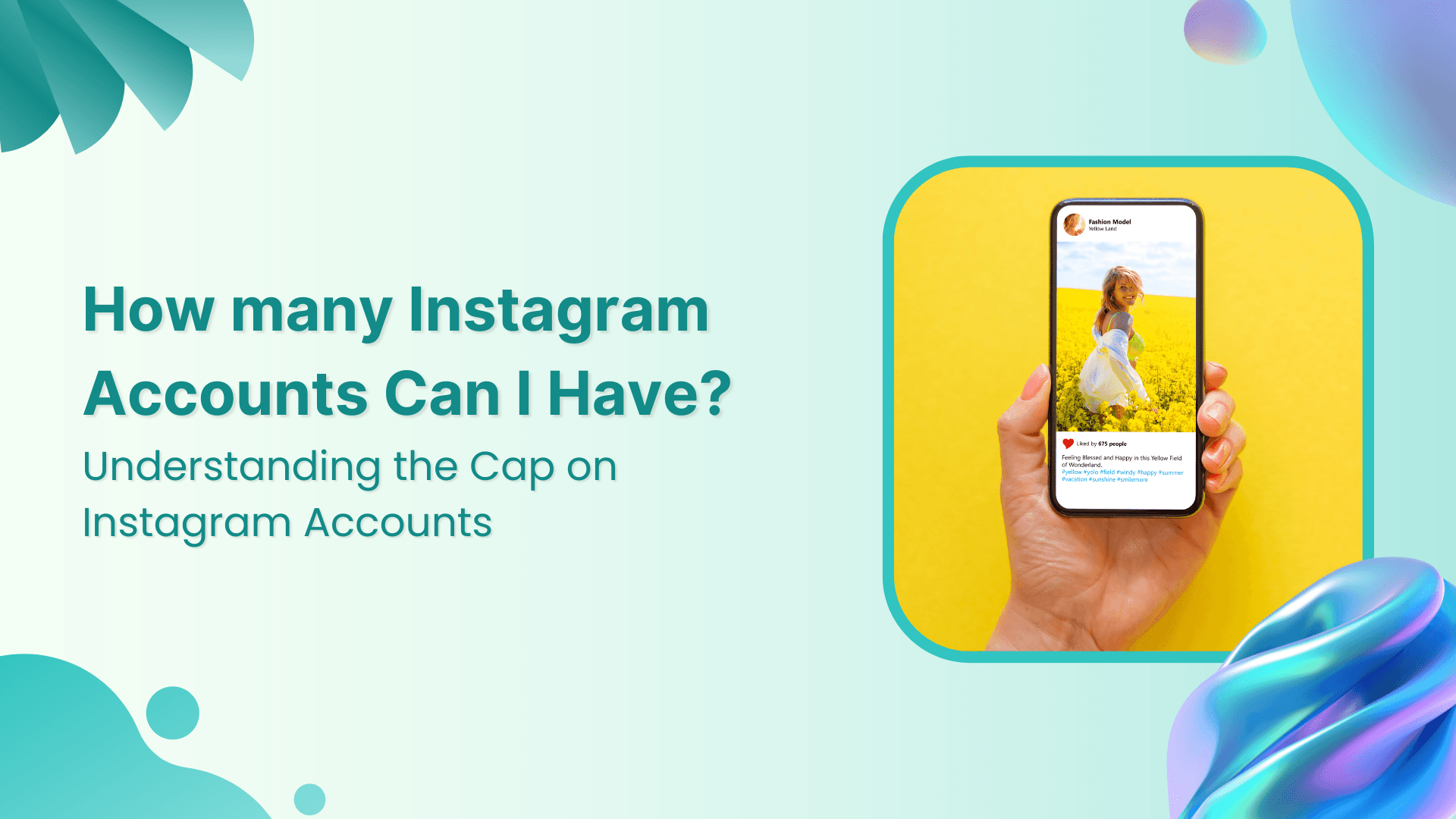 How many Instagram accounts can I have? [2026]