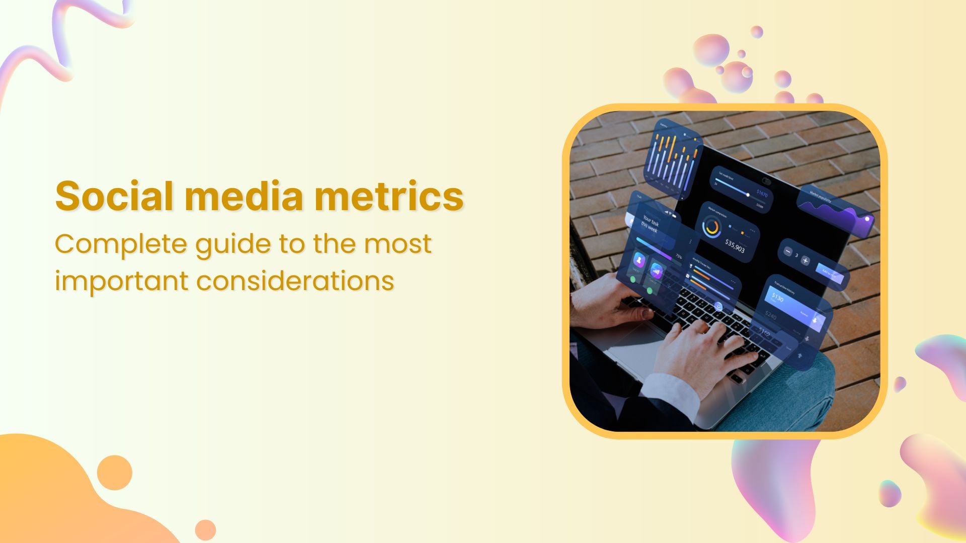 Social media metrics