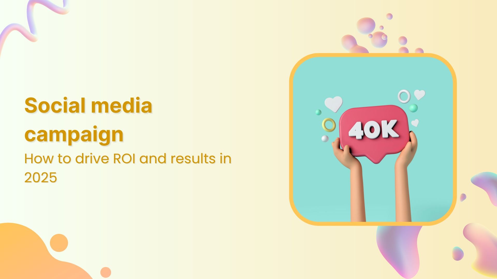 Social media campaign