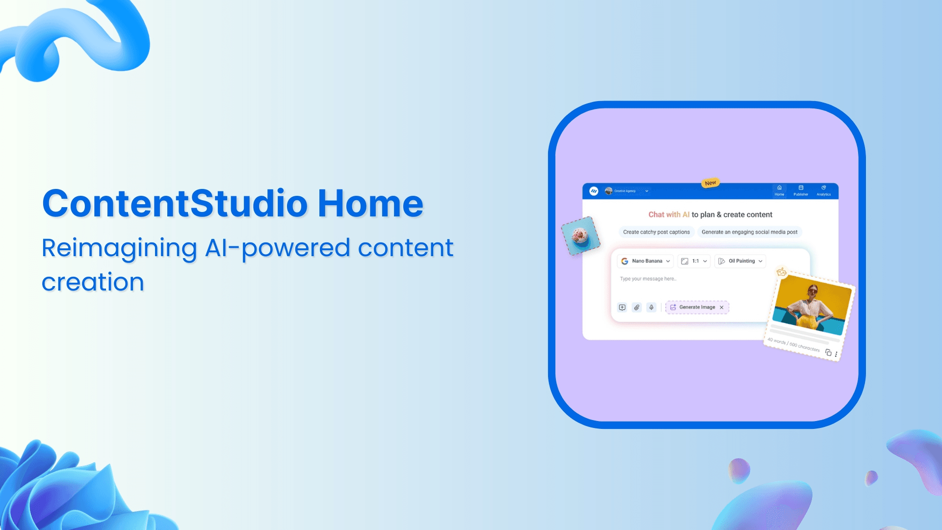 ContentStudio Home