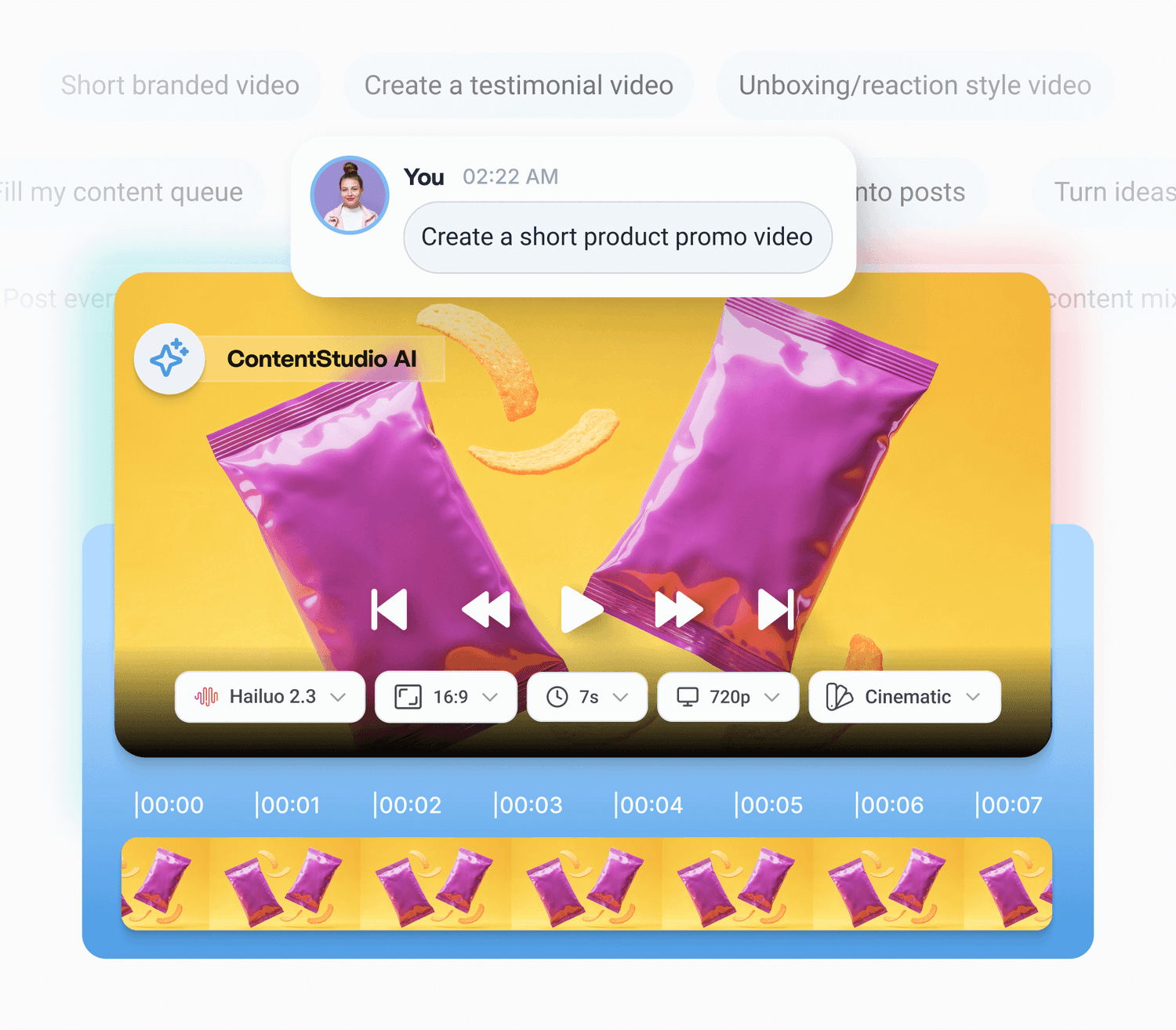 Bring your ideas to life with text-to-video