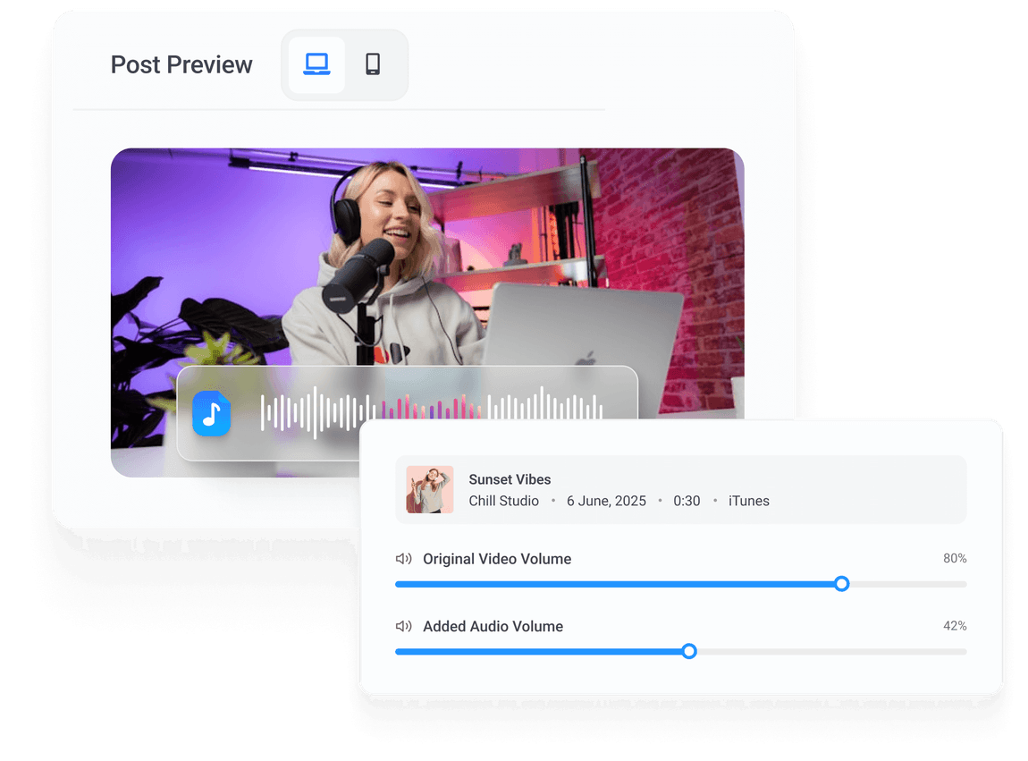 Live preview and real-time editing