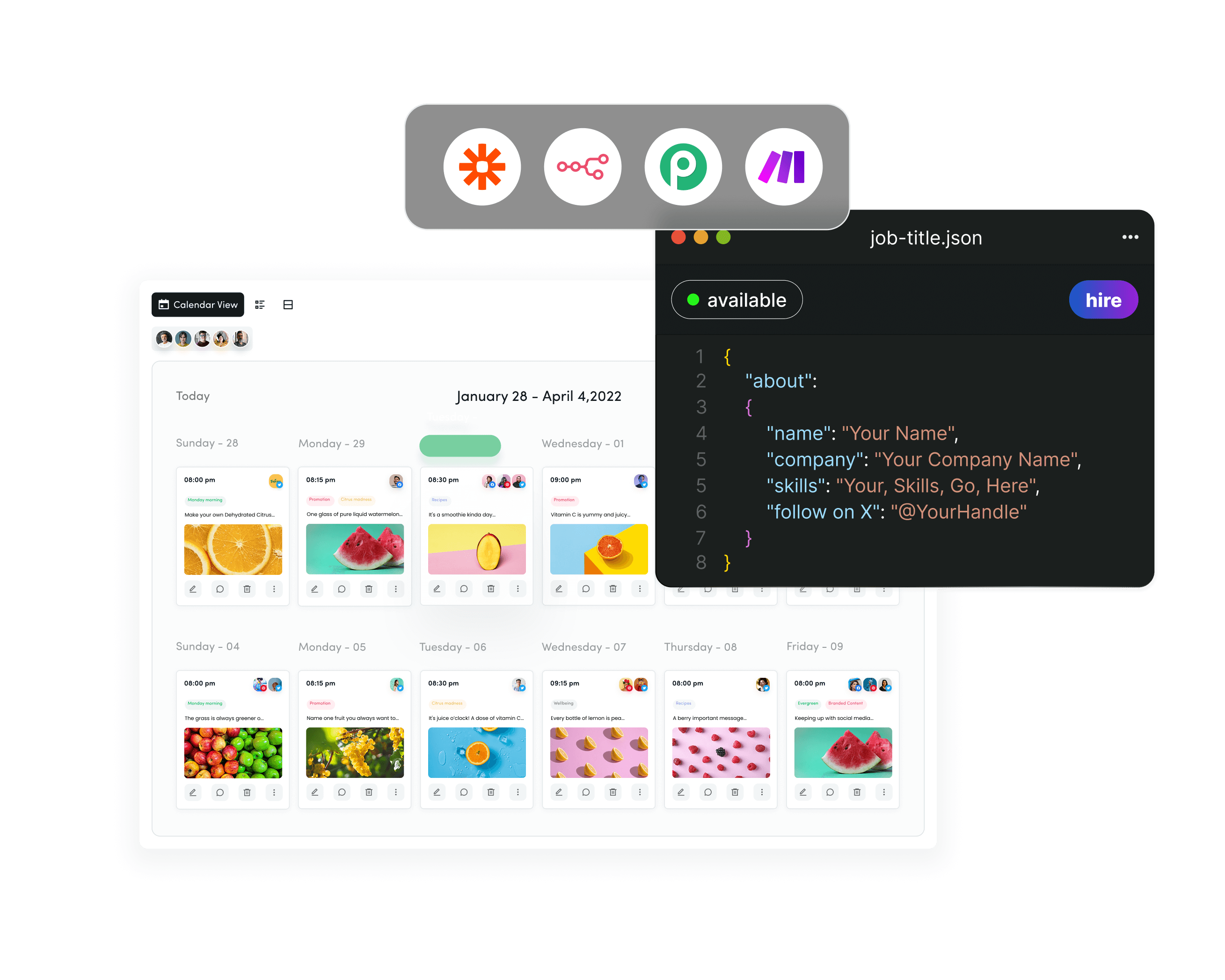 Advanced API for powerful social automations