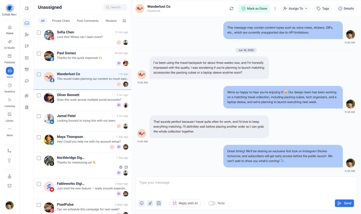 Unified Inbox