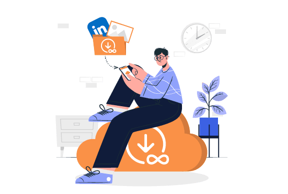 Unlimited downloads - LinkedIn Downloader - ContentStudio