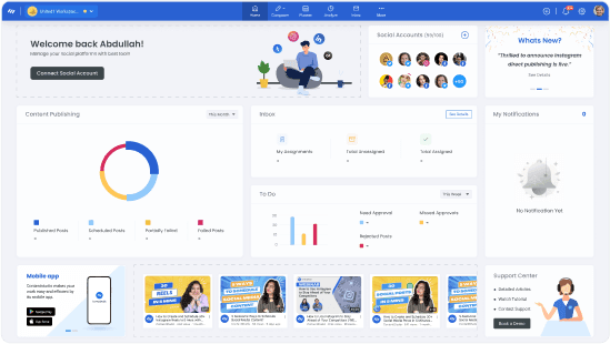 Intuitive Dashboard
