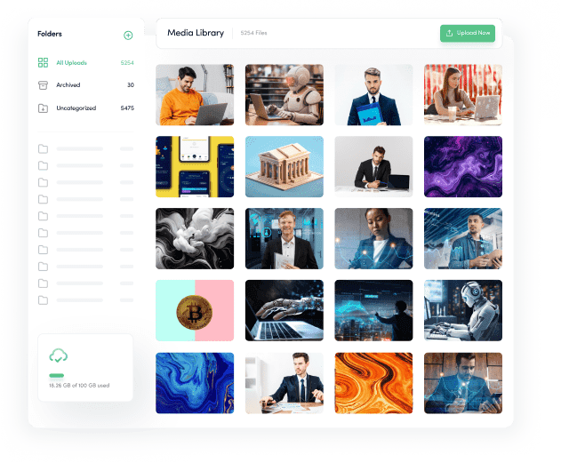 Asset management with content library