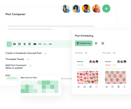 Optimized scheduling & publishing
