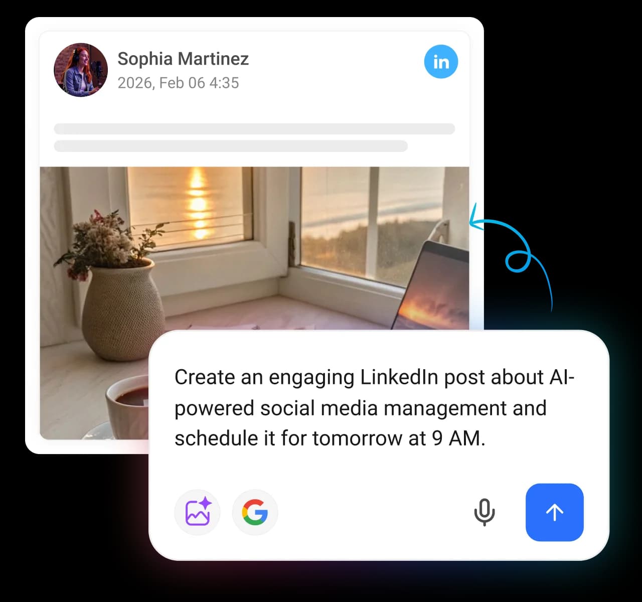 Turn simple prompts into published posts - social media MCP server