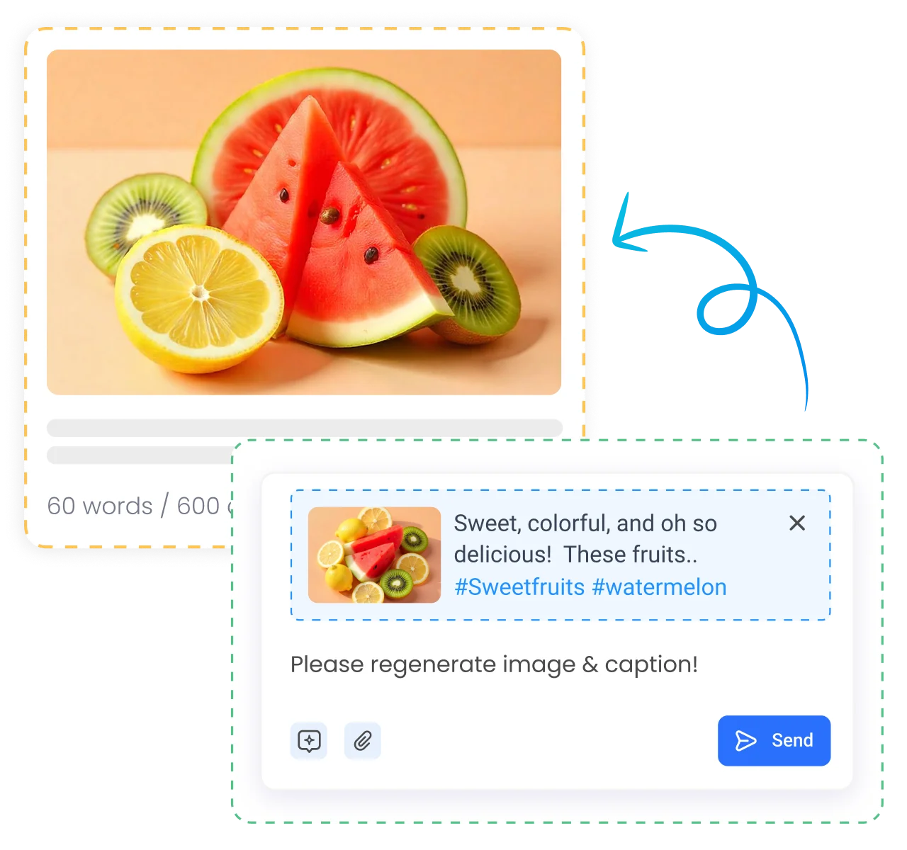 AI image generation for scroll-stopping visuals