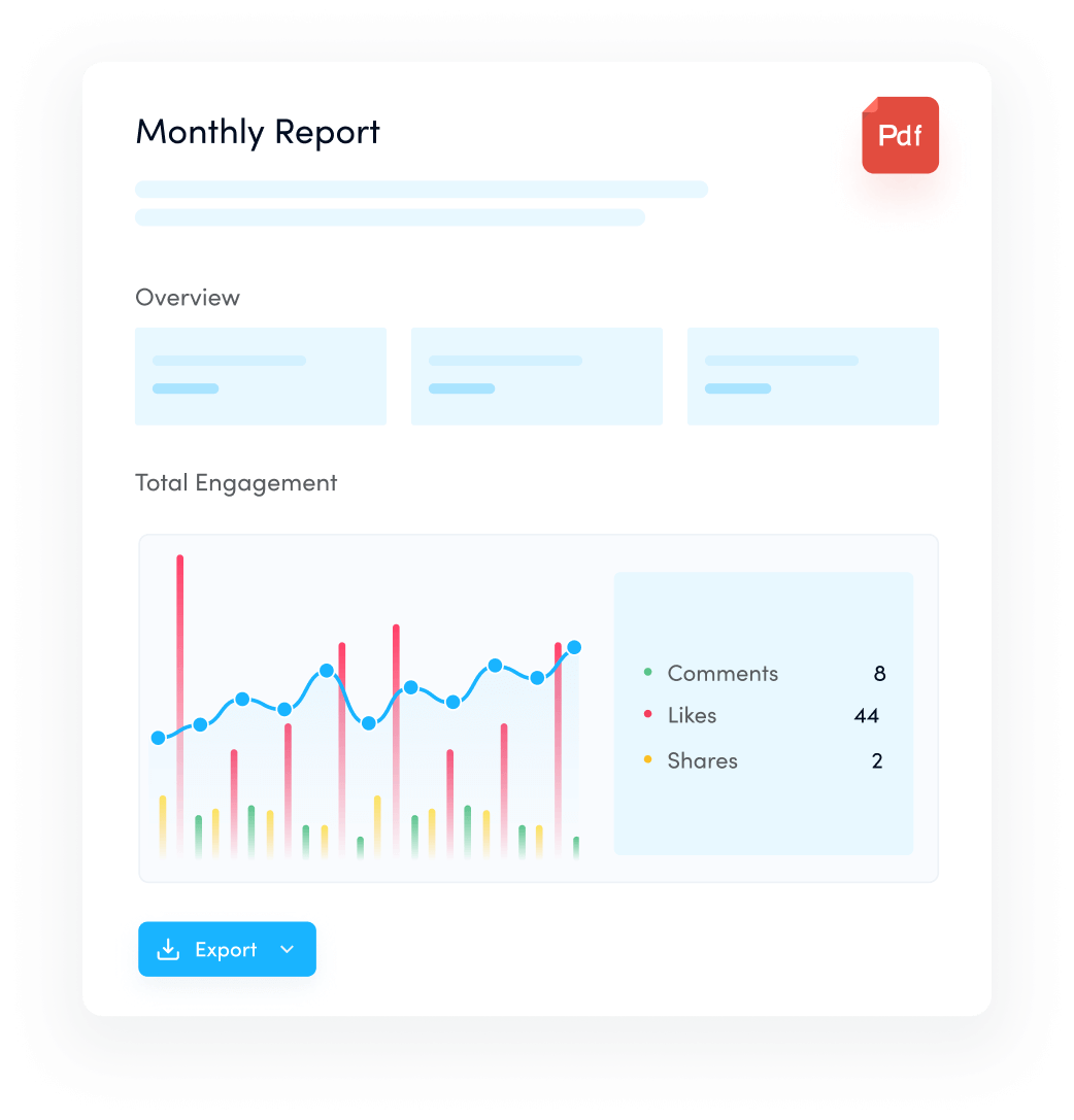 Personalized Reports- sprout social alternative