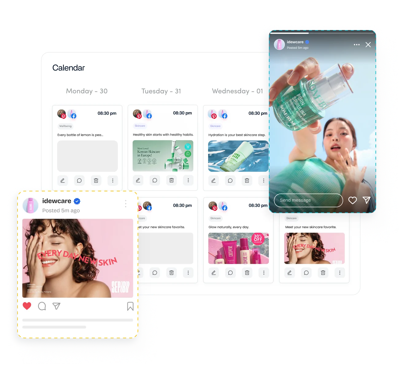 Publish every social media format from one workspace