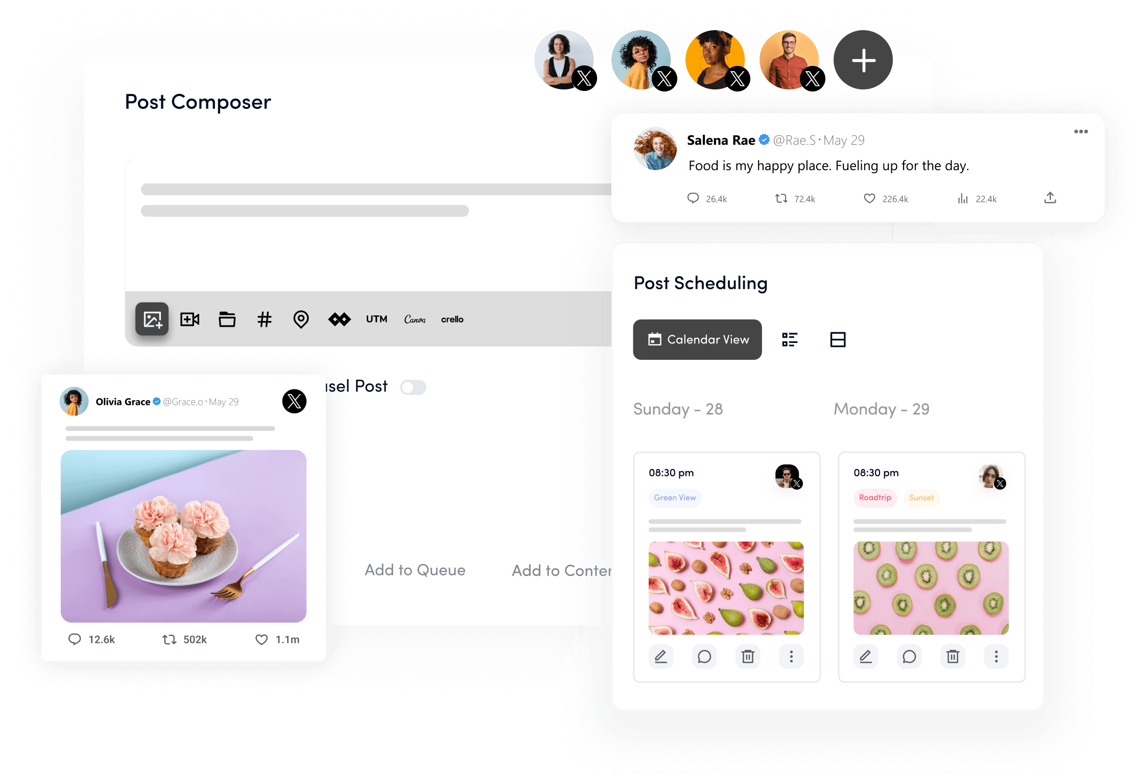 create tweets