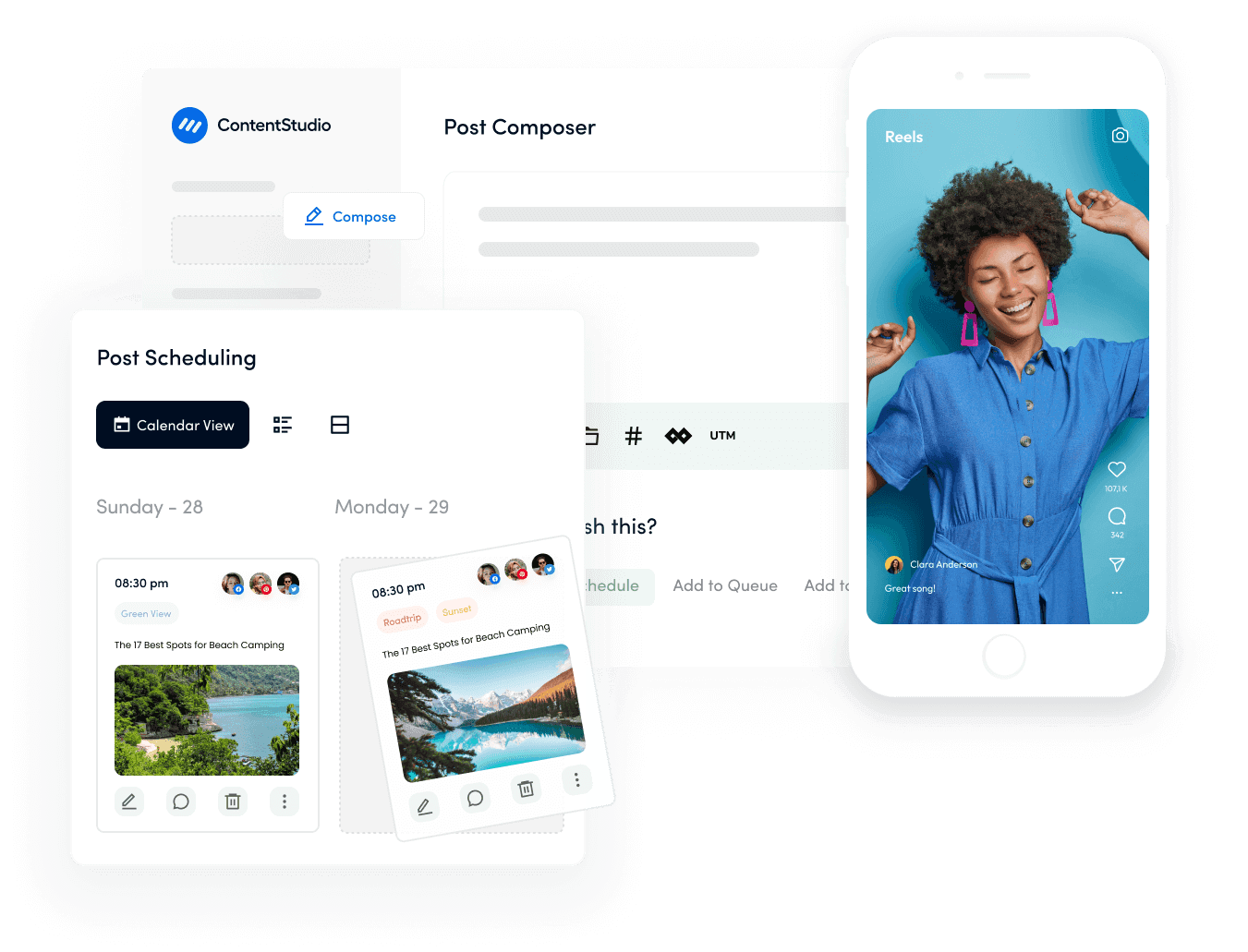 Instagram posts and Reels scheduler