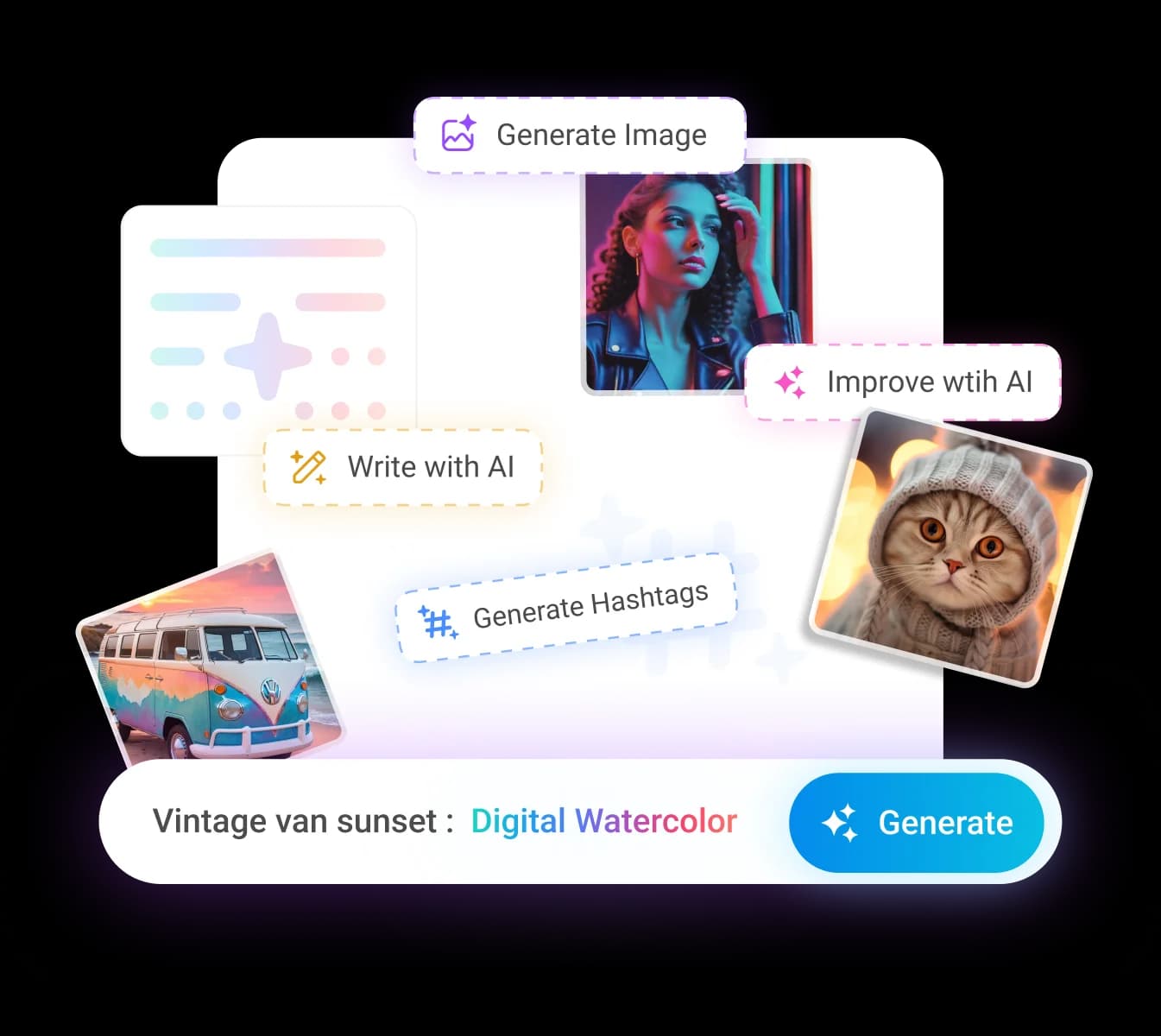 Turn ideas into scheduled Telegram posts with AI Studio