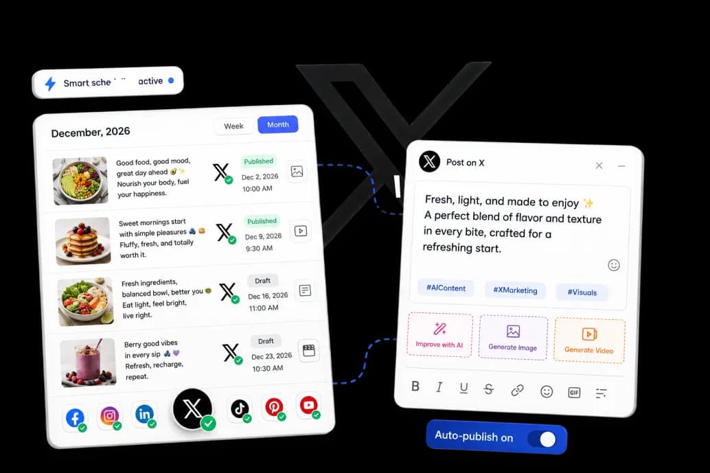 X post scheduling on autopilot