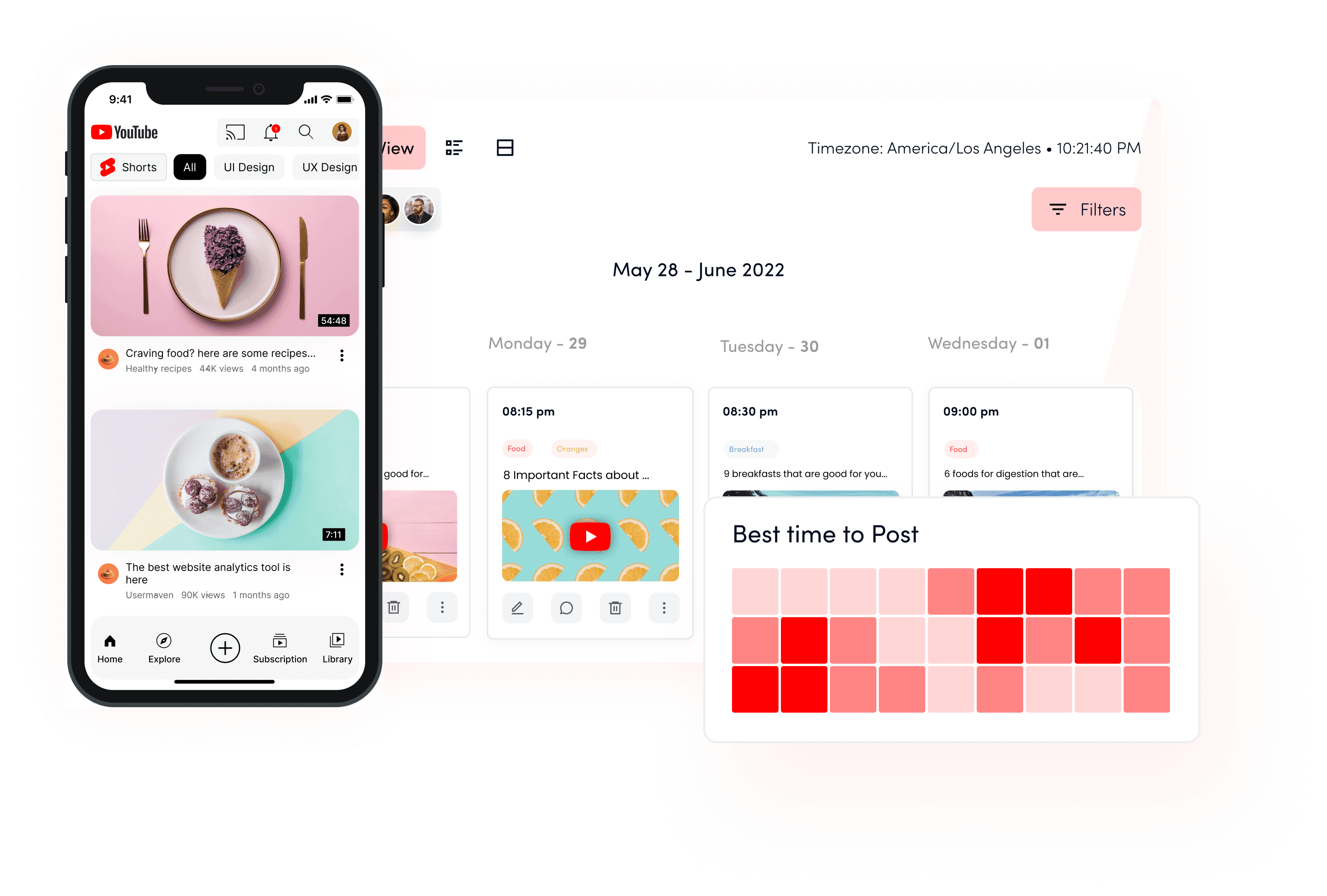 Schedule YouTube videos at scale
