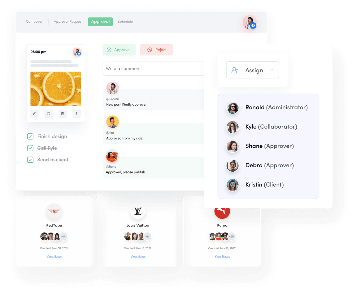 Teams & Clients Management