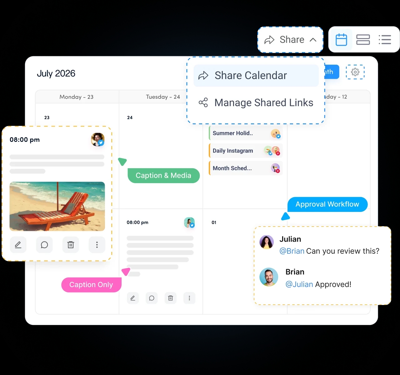 Team permissions and workspace control for agencies