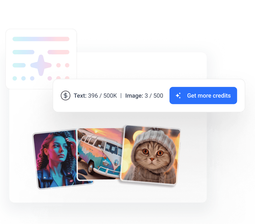 Track your AI credit usage
