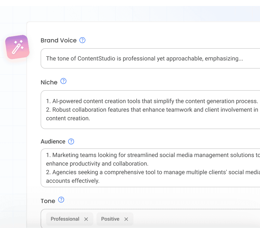 Your brand, your voice, on every platform