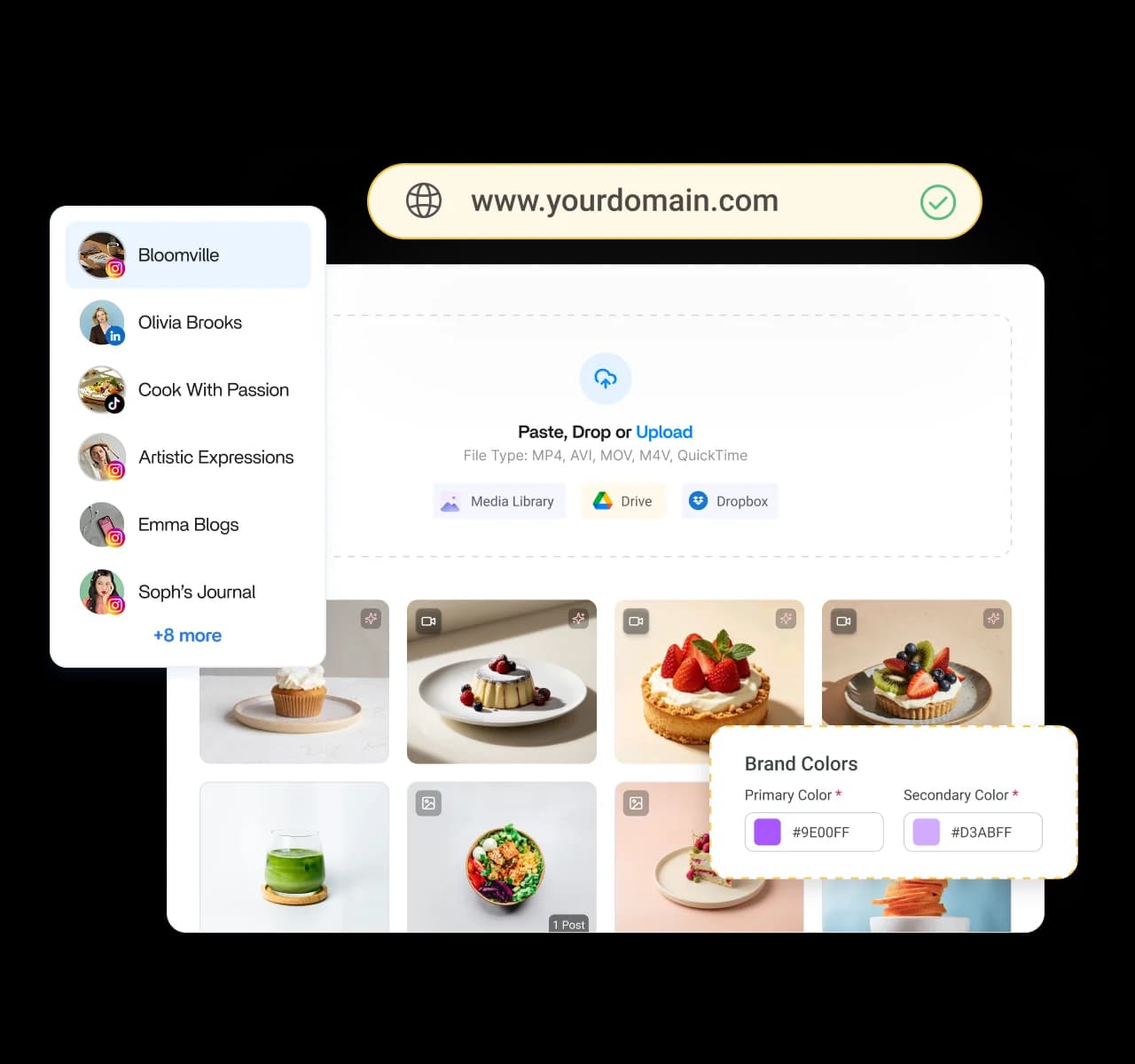 Build a brand profile that feeds your AI - AI library