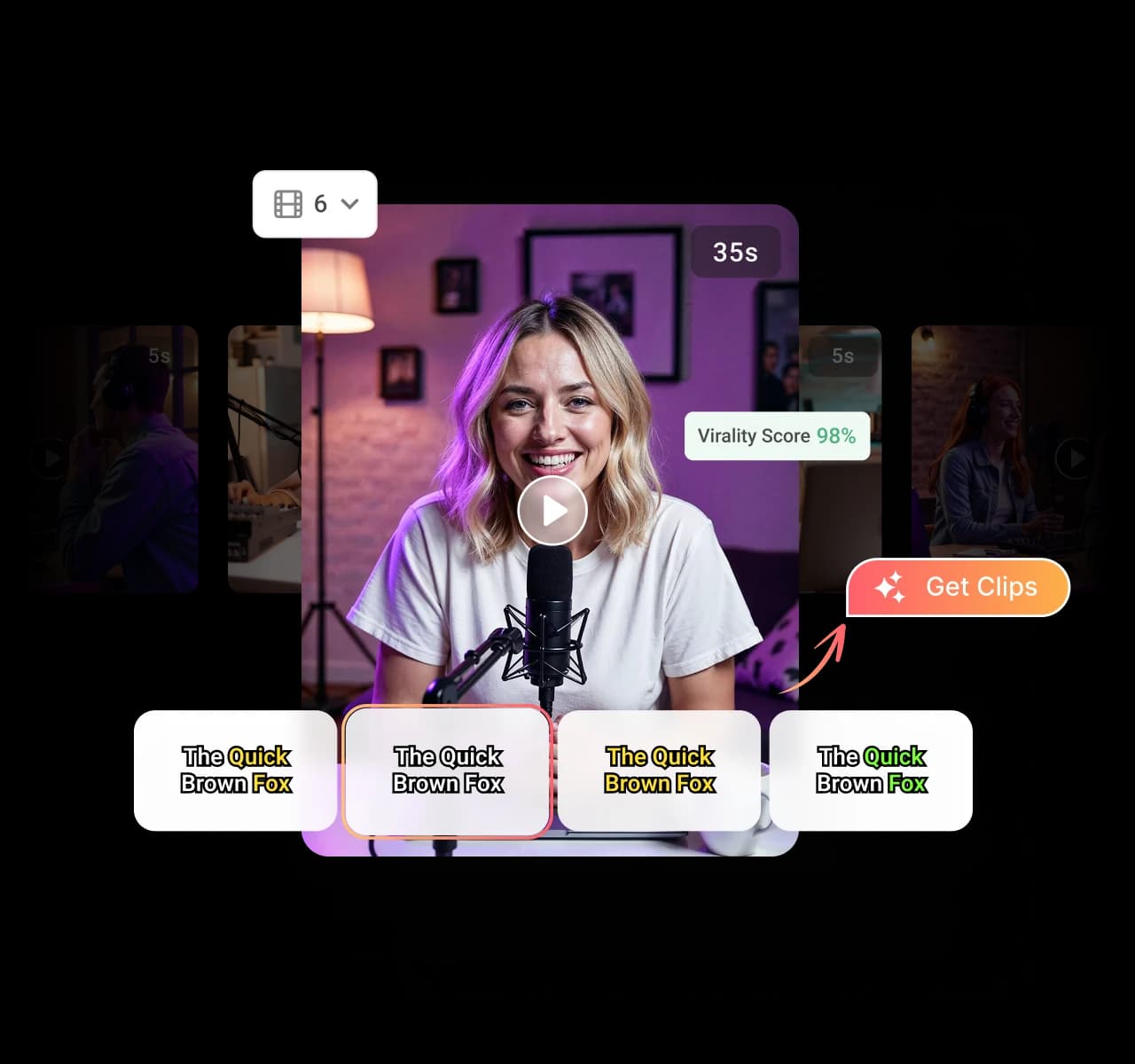 Slice your long videos into ready-to-post clips - AI video generator