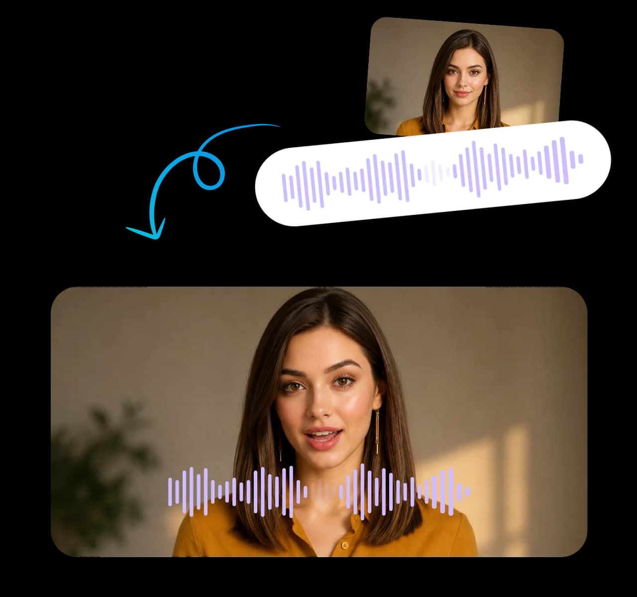 Create natural talking videos with Lip Sync - AI video generator