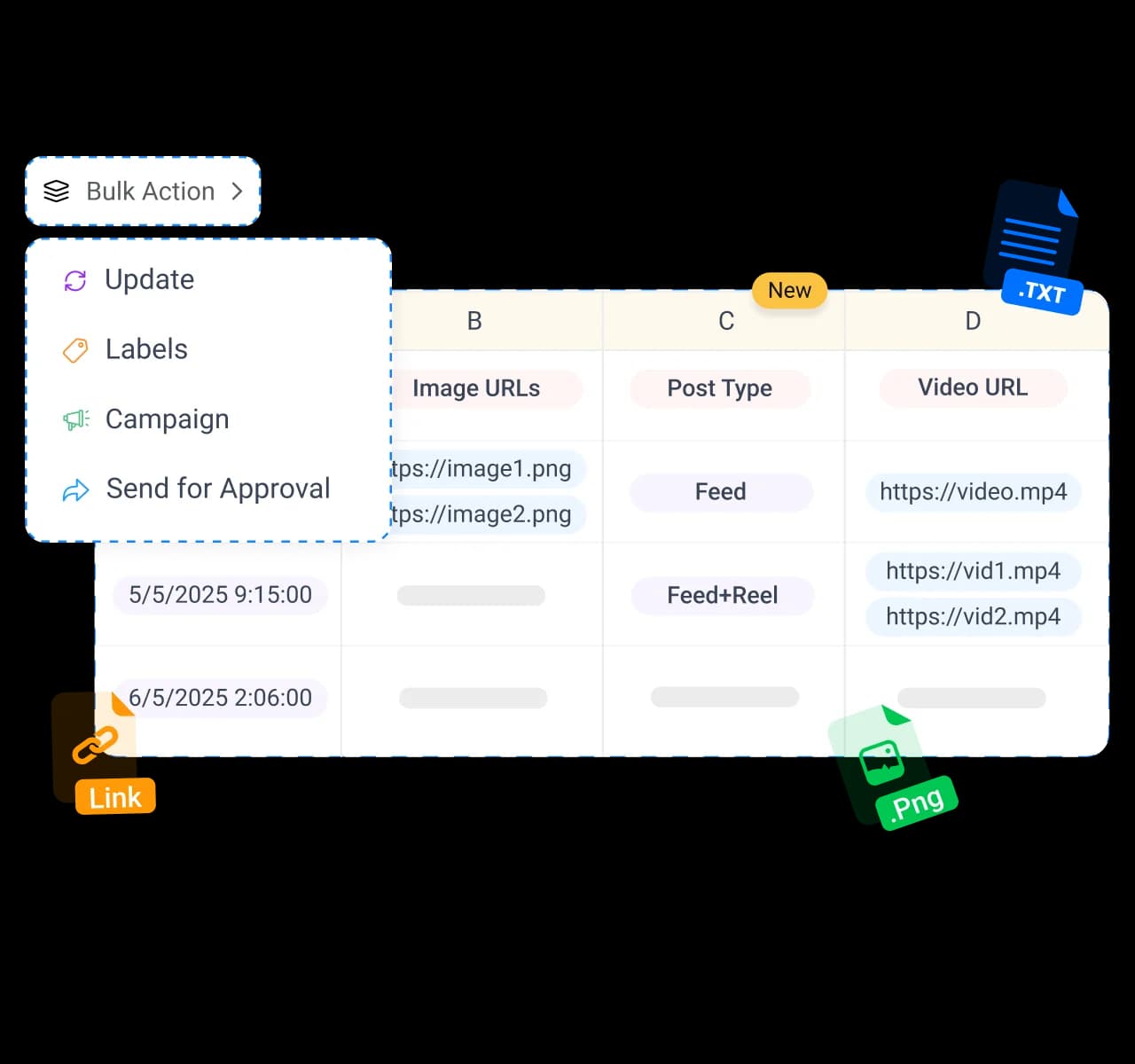 Edit hundreds of scheduled posts in seconds - bulk scheduling