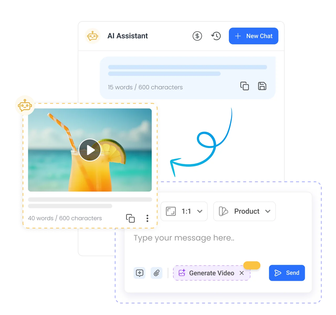 Tell the AI exactly what you want - AI clip maker