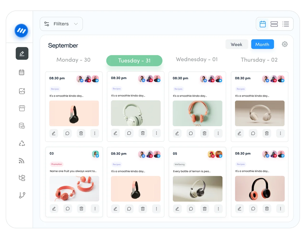 Social media management software for marketing teams