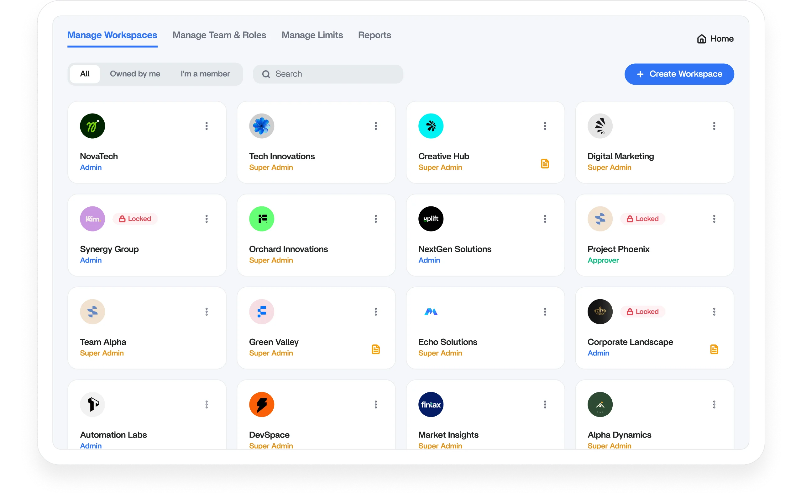 ContentStudio social media workspaces dashboard