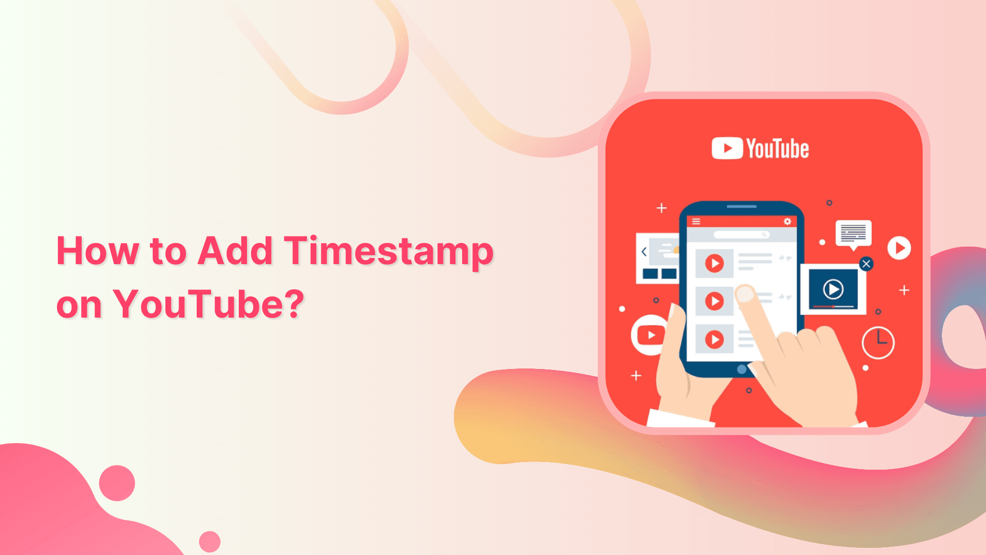 add timestamp on youtube