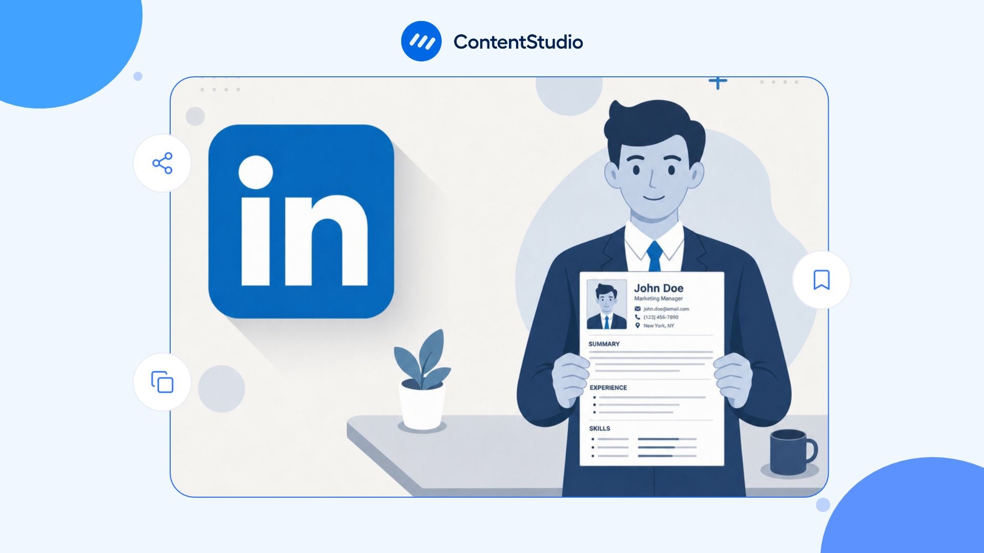 How to add a resume to LinkedIn