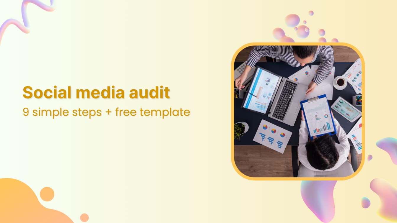 How to conduct social media audit with free template